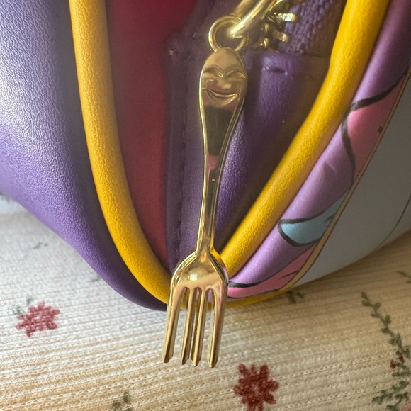 Disney Purple and Yellow Beauty and the Beast Backpack - Picture 5 of 11